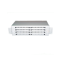 Коммутационная панель ВО 19" 3U 64xST(FC), сплайс-кассета
