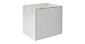 Настенный антивандальный шкаф, 12U, Ш600хВ605хГ450мм, серый 