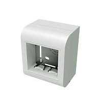 PDM Коробка монтажная под 2 модуля 45X45 мм