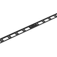 Органайзер кабельный вертикальный, 42U, для шкафов серий TFI-R, Ш75хВ1798хГ20мм, металлический, с крепежом, цвет черный