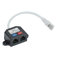 ITK Разветвитель (Y-адаптер) кат. 5Е 2xRJ45-1хRJ45