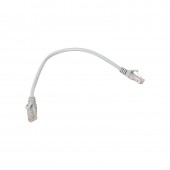 Патч-корд TERACOM PRO Cat.5E неэкранированный UTP оболочка PVC серый (0,2м)