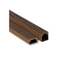 Канал кабельный (60х40) (40 м) темное дерево EKF-Plast