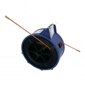 Устройство для протяжки кабеля мини УЗК в пластмассовой коробке, 20м (диаметр прутка с оболочкой 3,5 мм)