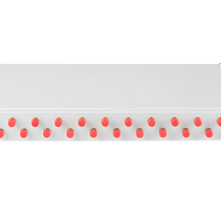 Оптический кросс NIKOMAX 19" Essential Line, 1U, укомплектованный на 24 порта FC/UPC (24 одинарных FC/UPC адаптеров), SM 9/125 OS2, стальной, серый, в