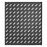 Полка стационарная TLK, Ш463хГ400мм, для шкафа глубиной 600мм, крепеж в комплекте, черная