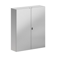 Корпус навесной STH с М/П двухдверный из нержавеющей cтали AISI304 ВхШхГ 1200x1000x300 мм, с фланцем