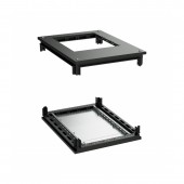 Крыша с фланцем и основание для 19" IT-CQE 600x800, RAL9005