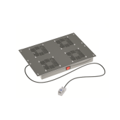 Потолочный модуль 4 вентилятора с термостатом для крыши 600 RAL7011