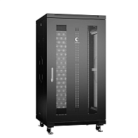 Шкаф монтажный телекоммуникационный 19" напольный для распределительного и серверного оборудования 22U 600x1000x1166mm (ШхГ