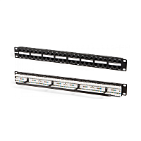Патч-панель высокой плотности 19", 1U, 48 портов RJ-45, категория 5e, Dual IDC