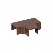 Угол T-образный (15х10) (4 шт) темное дерево EKF-Plast 