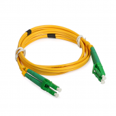 Шнур оптический duplex LC/APC-LC/APC 9/125 sm 1,5м LSZH