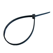 Стяжка 150x7.6мм открыв. (черный)  KSS (уп.100шт.)