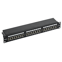Патч-панель 1U кат. 5Е FTP 24 порта (Krone) GENERICA