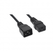 Кабель питания IEC 320 C19 - IEC 320 C20 (3x1.5), 16A, прямая вилка, 5м