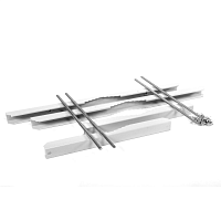 Комплект крепления двойной на столб для шкафов ШТВ-Н и EMW шириной 600 мм.