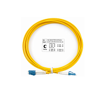 Шнур оптический duplex LC-LC 9/125 sm 3м LSZH