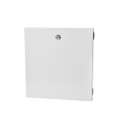 Оптический бокс (кросс) настенный, одна дверь, замок, до 16 портов