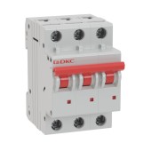  Авт. выкл. модульный YON MD63 3P 25А C 6kA 