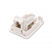 LUE-MB1-WH LU Настенная коробка для 1 Кейстона