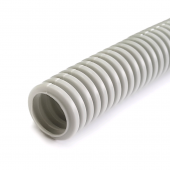 Труба гофрированная ПНД лёгкая 350 Н безгалогенная (HF) стойкая к ультрафиолету серая с/з д50 (15м/660м уп/пал) Промрукав