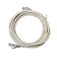 LUF-PA26C-U50-C5e-LGy LU Патч-корд U/UTP 5.0м, 4 пары, Кат.5е,T568B, AWG 26, Molded, PVC, св.серый