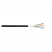 Кабель NIKOMAX волоконно-оптический, 12 волокон, одномодовый 9/125мкм, стандарта OS2, полимерный материал нг(A)-HF, внутренний/внешний, распределитель