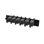 Планка 6xMTP адаптерами OM4 1/2 HU