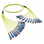  Оптическая разветвительная сборка 24ОВ 9/125 OS2, 12хLC-UPC Duplex Uniboot/12хLC-UPC Duplex Uniboot, 10м