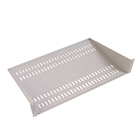 Полка перфорированная консольная 2U, глубина 200 мм