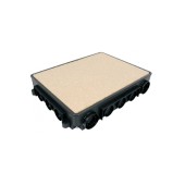 Коробка напольная под лючок C-Line 12 EKF 