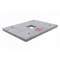 Плита опорная ПО-3 под колодец ККСр-3