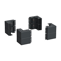 ITK LINEA S Уголок цоколя h=200мм чер. (8шт/компл)