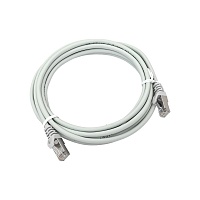 Патч-корд TERACOM PRO Cat.5E экранированный FTP оболочка LSZH серый (3,0м)