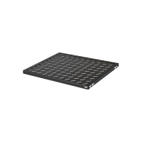 Полка стационарная TLK, Ш482хГ400мм, для шкафа глубиной 600мм, крепеж в комплекте, черная