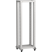 ITK LINEA F Стойка 2-рамная на рол. 33U 600х600мм серая