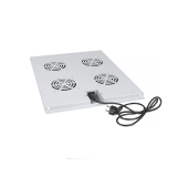 Модуль вентиляторный с4-я вентиляторами для установки в напольные шкафы серии SH-05C, ND-05C глубиной800мм