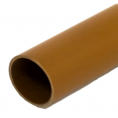 Труба жесткая ПВХ 3-х метровая легкая бук д16 (150м/уп) Промрукав