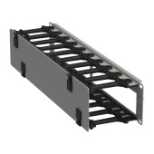 ITK Кабель-органайзер горизонтальный 19" 2U сер. РФ