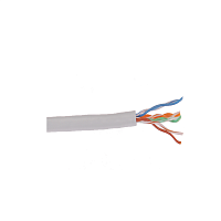 ITK Витая пара U/UTP кат.5E 4x2х24AWG solid LSZH нг(А)-HF серый (305м)