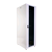 Шкаф телекоммуникационный напольный ЭКОНОМ 42U (600 × 1000) дверь перфорированная 2 шт.