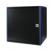 Шкаф настен. 19", 12U 600х450, дв. стек, чер.