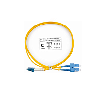 Шнур оптический duplex LC-SC 9/125 sm 1м LSZH
