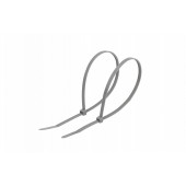 ССД 07-1303-3 Хомут-стяжка кабельная нейлоновая REXANT 300 x4,8 мм, серая, упаковка 100 шт.
