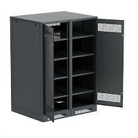 ITK LINEA B Шкаф (пустой) 1700х1200мм дверь двуст. мет. чер.