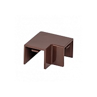 Поворот 90 гр. (16х16) (4 шт) темное дерево EKF-Plast 