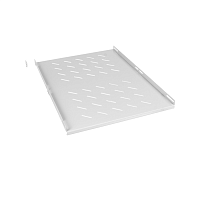 Полка 19" перфорированная глубиной 700 мм для напольных шкафов глубиной 1000 мм, усиленная до 100кг