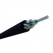 Кабель волоконно-оптический 50/125 (OM2) многомодовый, 8 волокон, гибкий, бронированный, волокна в канате из стальных проволок, гелезаполненный, внешн