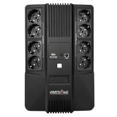 ИБП МАСТЕР 600, 600/360 ВА/Вт, LED, USB, RJ11/RJ45, SCHUKOx8